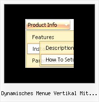 Dynamisches Menue Vertikal Mit Javascript Artisteer Vertikales Menue Sub