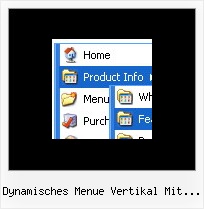 Dynamisches Menue Vertikal Mit Javascript Menue Durch Klicken Oeffnen