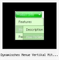 Dynamisches Menue Vertikal Mit Javascript Menue Folie