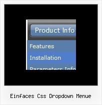 Einfaces Css Dropdown Menue Javascript Index Submenu
