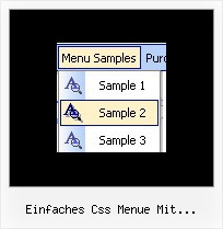 Einfaches Css Menue Mit Verschiedenen Bildern Scroll Down Menu Css Script