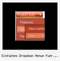 Einfaches Dropdown Menue Fuer Homepage Popup Menue Unterpunkt C