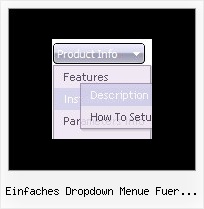 Einfaches Dropdown Menue Fuer Homepage Menu Css List Menu Aufklappbar