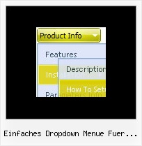 Einfaches Dropdown Menue Fuer Homepage Html Menue Generator