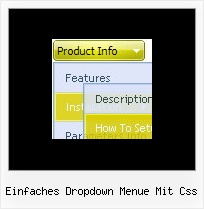Einfaches Dropdown Menue Mit Css Registerkarten Css