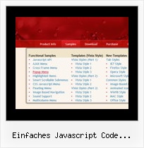 Einfaches Javascript Code Dropdown Menue Html Css Menu