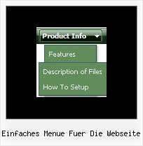 Einfaches Menue Fuer Die Webseite Explorerleiste