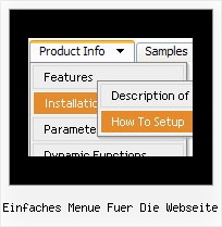 Einfaches Menue Fuer Die Webseite Link Menu Dynamic