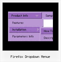 Firefox Dropdown Menue Dropdown Menue Director