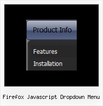 Firefox Javascript Dropdown Menu Slidedown Menue