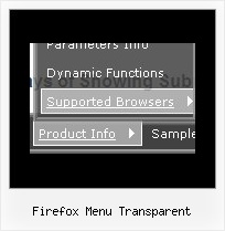 Firefox Menu Transparent Css Tabs Menu Mouseover