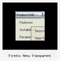 Firefox Menu Transparent Firefox Javaskript Menue