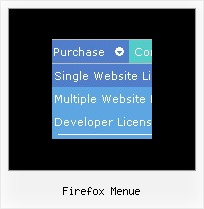 Firefox Menue Javascript Menue Rollen