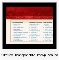 Firefox Transparente Popup Menues Stile Xp