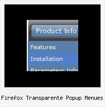 Firefox Transparente Popup Menues Css Javascript Menu
