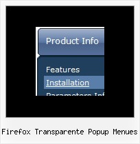 Firefox Transparente Popup Menues Animierte Buttons Download