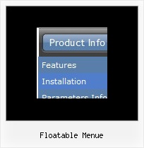 Floatable Menue Hover Menue Css