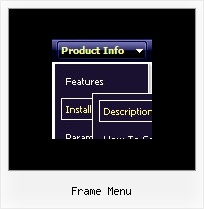 Frame Menu Vorlage Menue Css