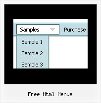 Free Html Menue Pulldown Menu Html