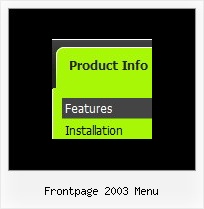 Frontpage 2003 Menu Javascript Menue Navigation