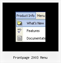 Frontpage 2003 Menu Menu Missing In Ie