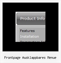 Frontpage Ausklappbares Menue Css Download