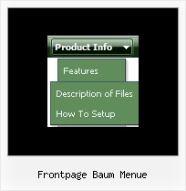 Frontpage Baum Menue Menu Beispiele Status Css