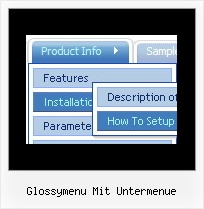 Glossymenu Mit Untermenue Javascript Menu Vertical Klick