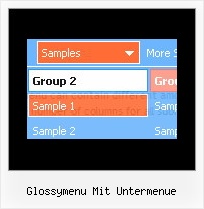 Glossymenu Mit Untermenue Dhtml Menu Beispielcode