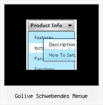 Golive Schwebendes Menue Seiten Dropdown Menues In Html Seiten