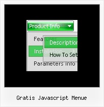 Gratis Javascript Menue Javascript Symbolleistenmenue