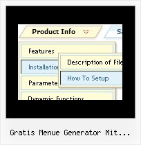 Gratis Menue Generator Mit Untermenues Css Menue Generator