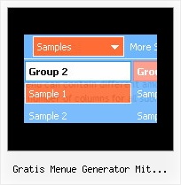Gratis Menue Generator Mit Untermenues Develop Top Menu Iphone