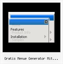 Gratis Menue Generator Mit Untermenues Menu From Database