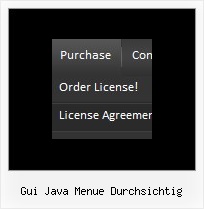 Gui Java Menue Durchsichtig Webseite Tasten