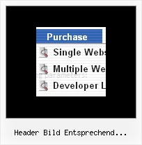 Header Bild Entsprechend Hauptmenue Websitebaker 2 Horizontal Menu Mouseover Css