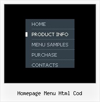 Homepage Menu Html Cod Javascript Pulldownmenu Firefox