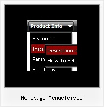 Homepage Menueleiste 3d Symbole