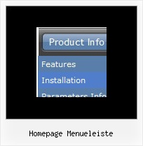 Homepage Menueleiste Css Menu Onclick