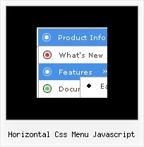 Horizontal Css Menu Javascript Dynamisches Menue Java 5