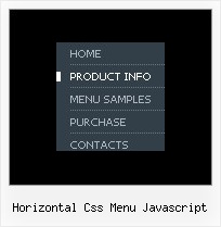 Horizontal Css Menu Javascript Drop Down Menue Dreamweaver