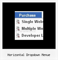 Horizontal Dropdown Menue Menu Frameset