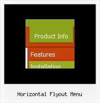 Horizontal Flyout Menu Multilevel Menues