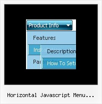 Horizontal Javascript Menu Purchase Kaufen Java Menue Flash