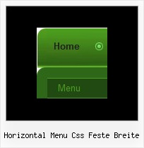 Horizontal Menu Css Feste Breite Symbole Des