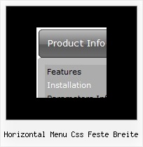 Horizontal Menu Css Feste Breite Java Html Horizontal Menu