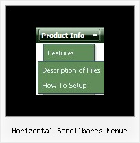 Horizontal Scrollbares Menue Html Rollenmenue