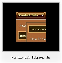 Horizontal Submenu Js Tree Menue In Javascript