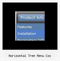 Horizontal Tree Menu Css Dhtml Menu Mozilla Ie