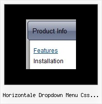 Horizontale Dropdown Menu Css Erstellen Javascript Webseite Menue